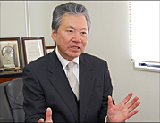 チーフコンサルタント　増本圭一さん
コンサルタント歴は17年という人材紹介のプロ